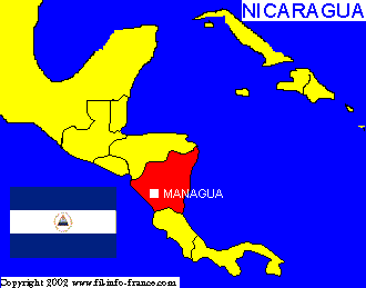 Cliquez sur la carte pour découvrir un pays d'Amérique centrale !