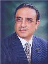 Asif Ali Zardari, mari de l'ancienne première ministre assassinée, Benazir Bhutto, est le président du Pakistan depuis le 6 septembre 2008.