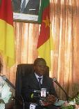 Le ministre de la santé publique André Mama Fouda