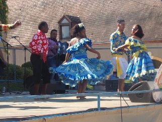 Le groupe couleur Réunion a enchanté le public Le groupe couleur Réunion a enchanté le public