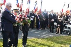 Charles Hargrove était venu en juin voir le lieu de sa dernière demeure auprès de son grand ami, Maurice Schumann